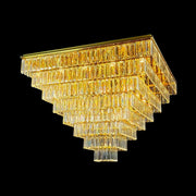 Milano Square Crystal Chandelier with 37 Lights 1000mm