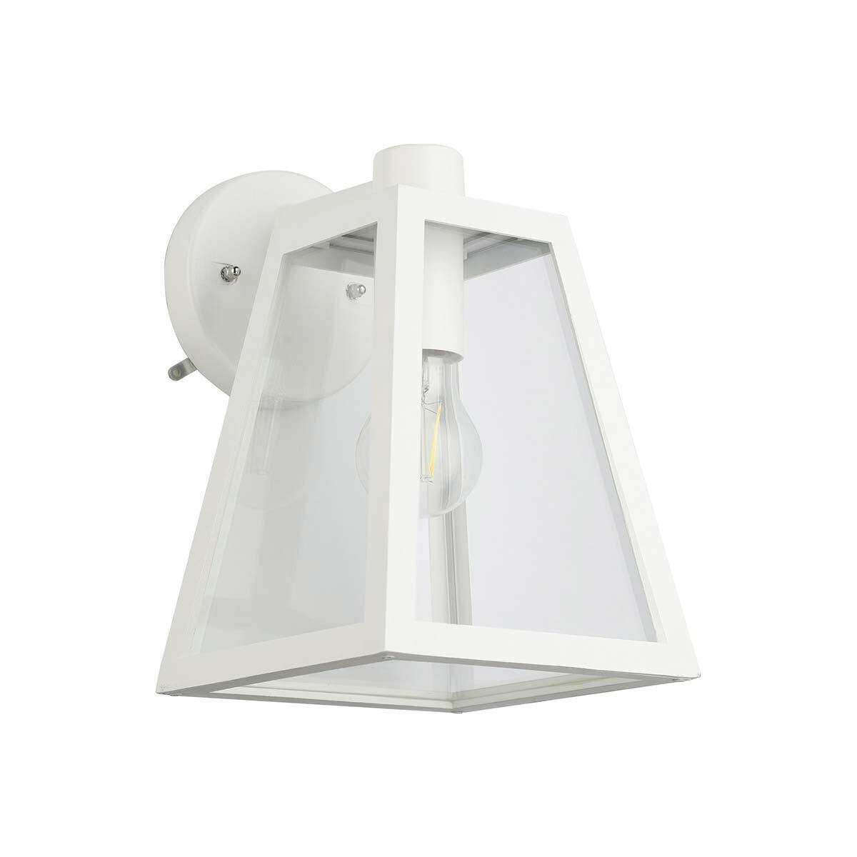 Mirandola Aluminium Outdoor Wall Light with E27 Lamp Base