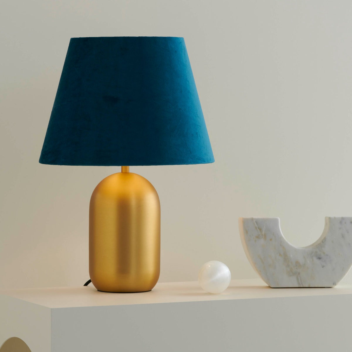 Misty Brass Table Lamp