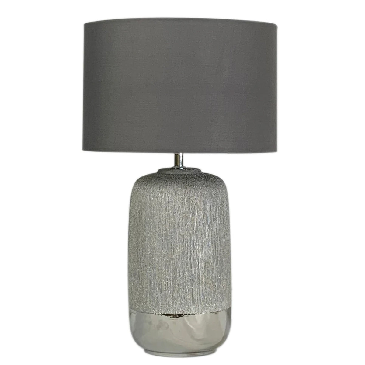 Misty Table Lamp with Drum Shade