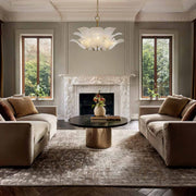 Monte 8 Light Pendant Light - Petal Design