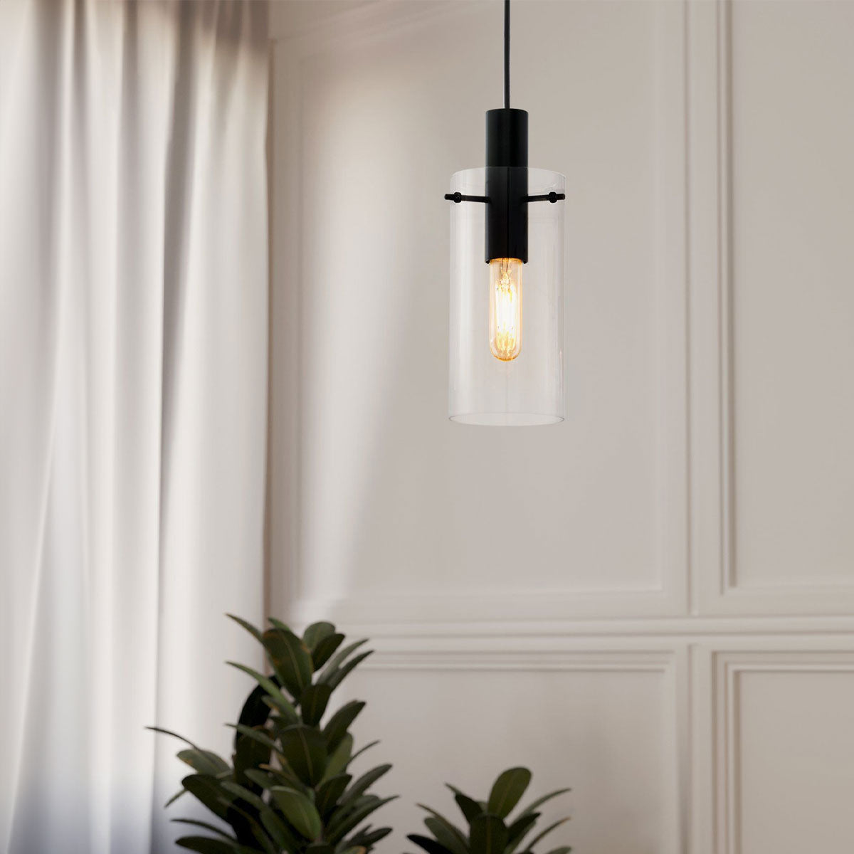 Montefino 1 Light Pendant with E27 Holder