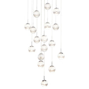 Montefio 2 17 Light LED Crystal Chandelier Pendant Light