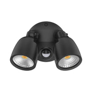 Muro Eco Dual-Head Coastal Outdoor Spotlight with Sensor