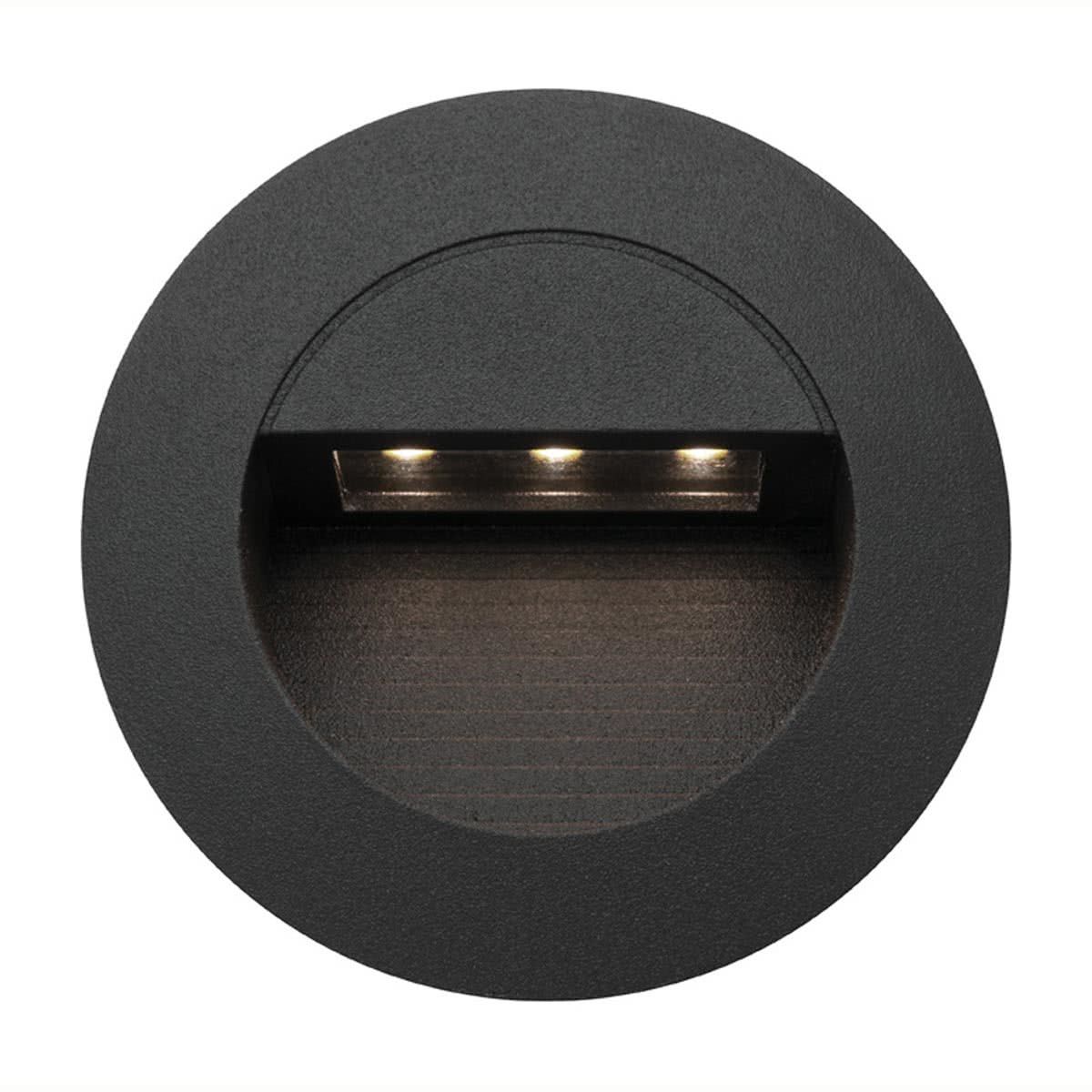 Rye LED Round Aluminium Step Light