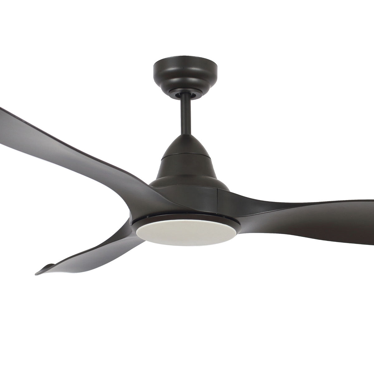 Wave DC Ceiling Fan with LED Light & Remote