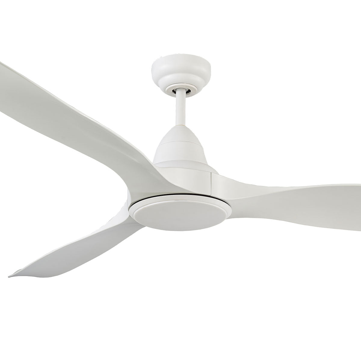 Wave DC Ceiling Fan with LED Light & Remote