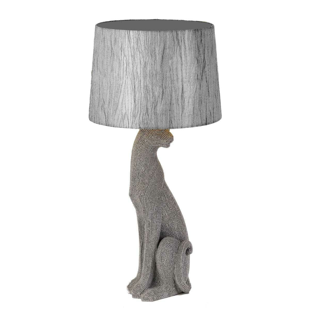 Nala Diamante Feline Animal Table Lamp