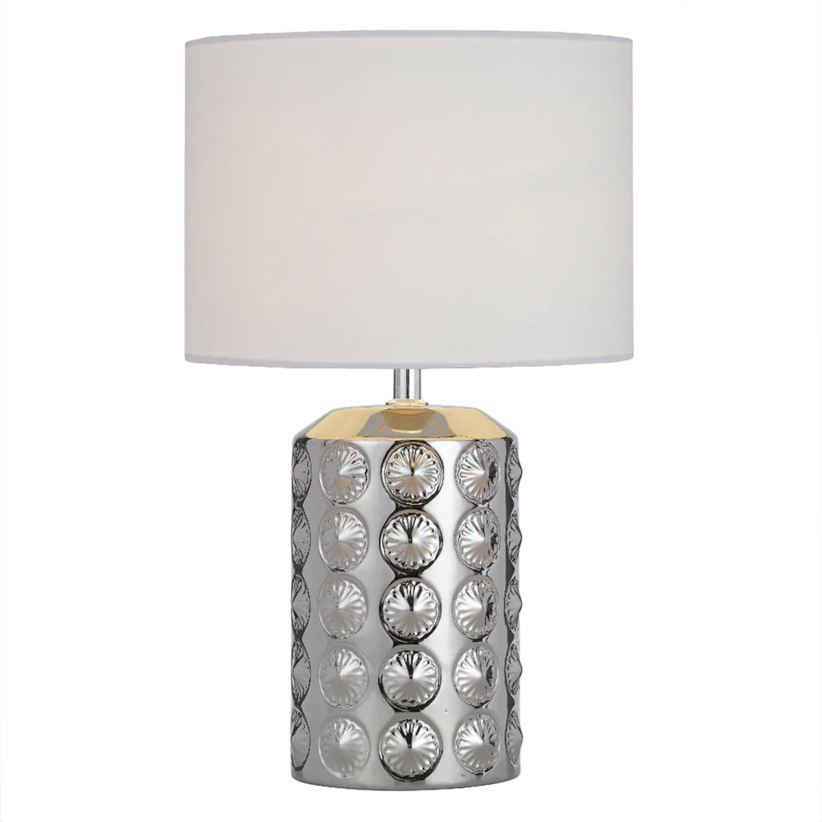Nancy Ceramic Table Lamp - Modern Design with Drum Shade
