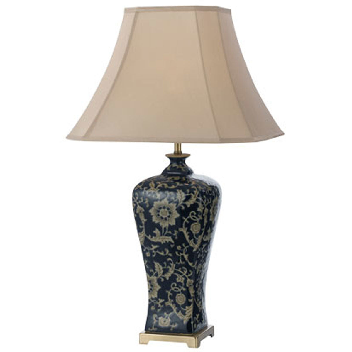 Nashi Floral Design Small Table Lamp