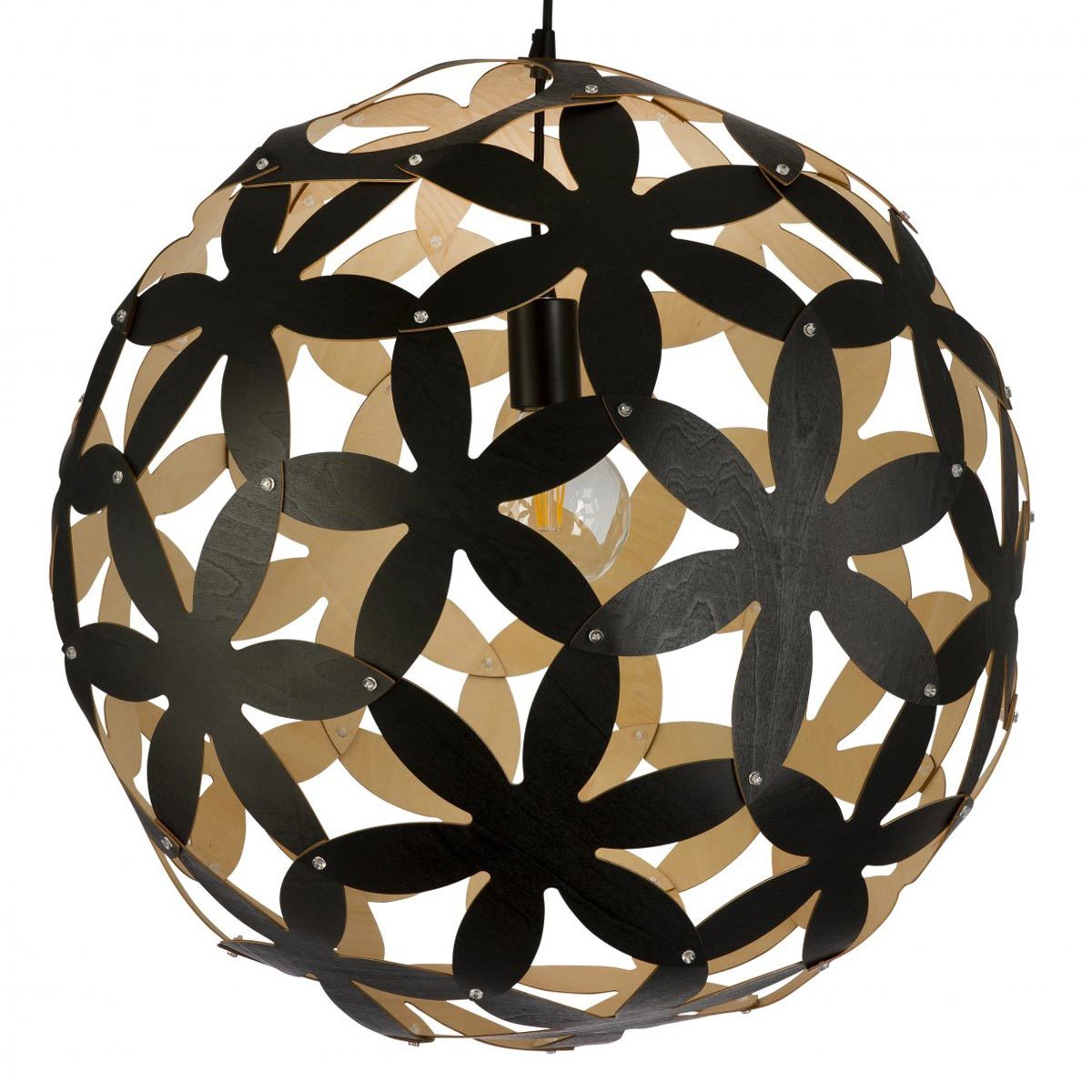Newbach-40 Timber Veneer Pendant Light
