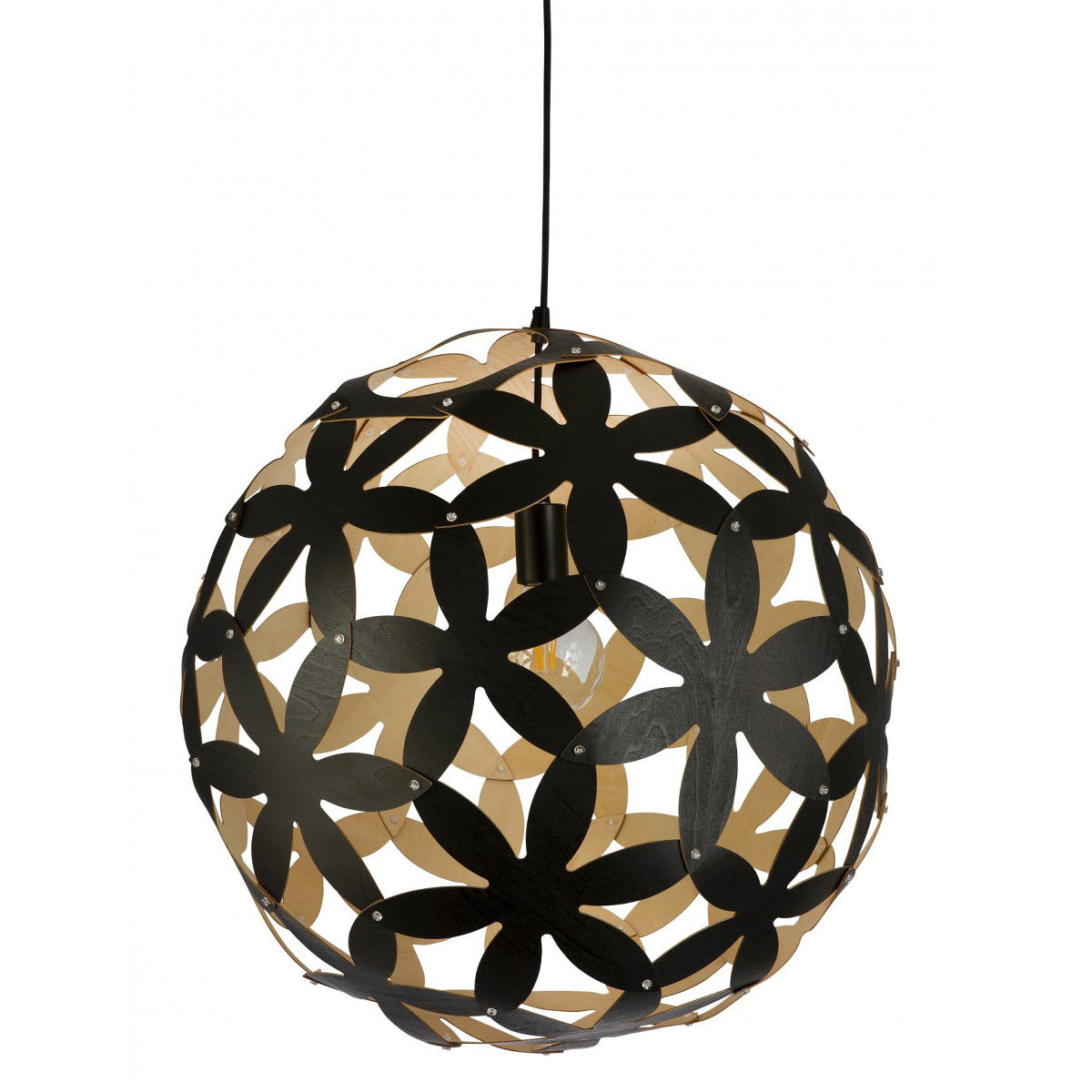 Newbach-60 Timber Veneer Pendant Light