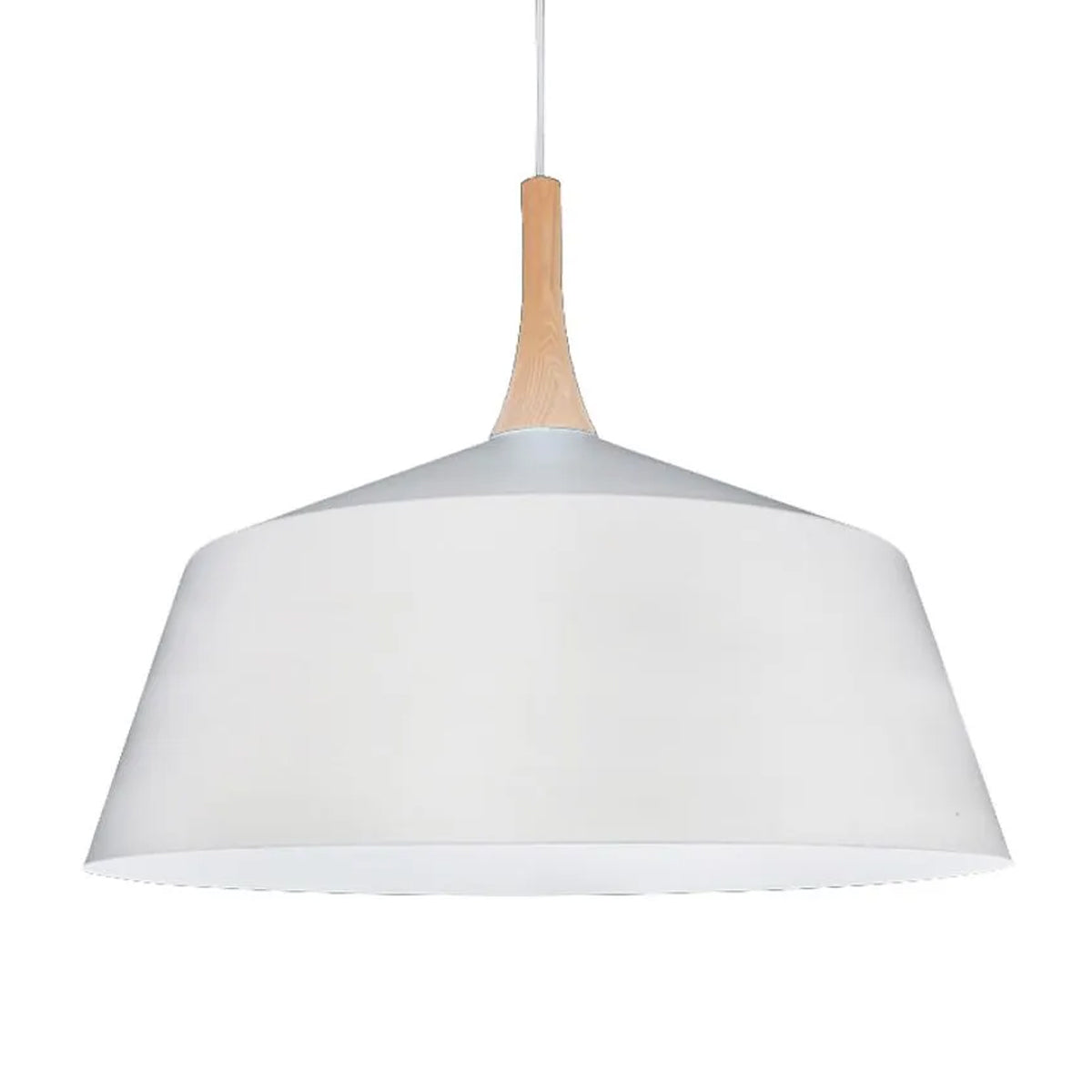 Nordic Metal & Oak 270mm Small Pendant Light