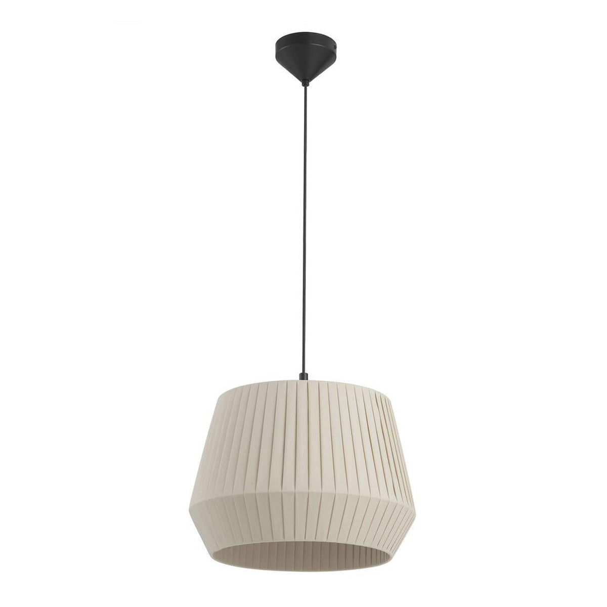 Dicte Pleated Cotton Pendant Light