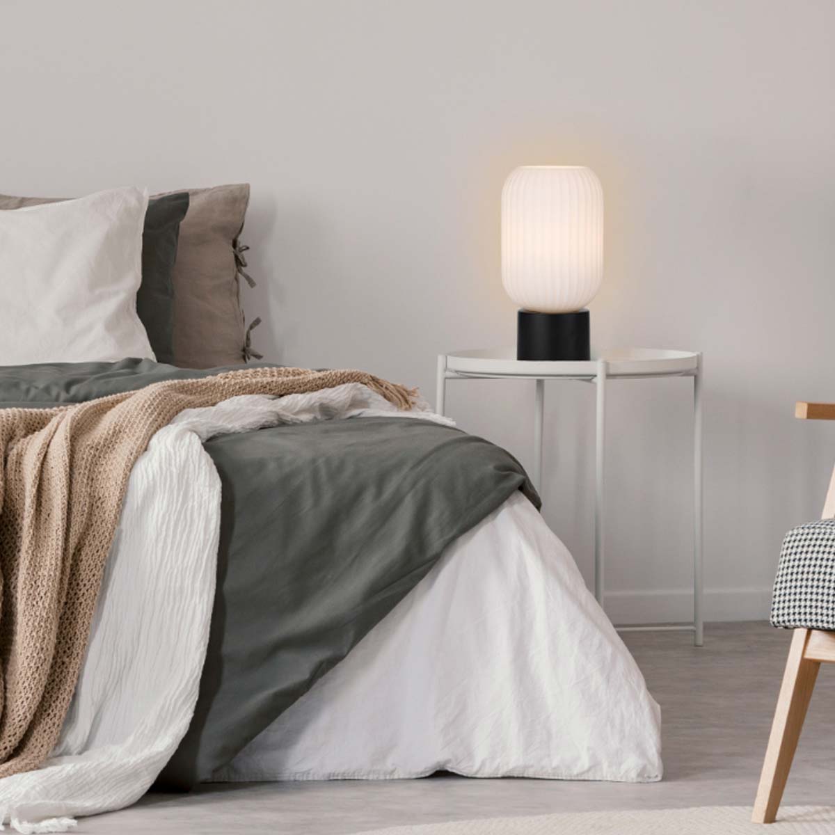 NORI Lantern Table Lamp - Modernist Design