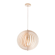 Oasis Small Plywood Timber Pendant Light