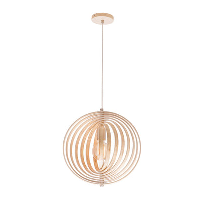 Oasis Small Plywood Timber Pendant Light