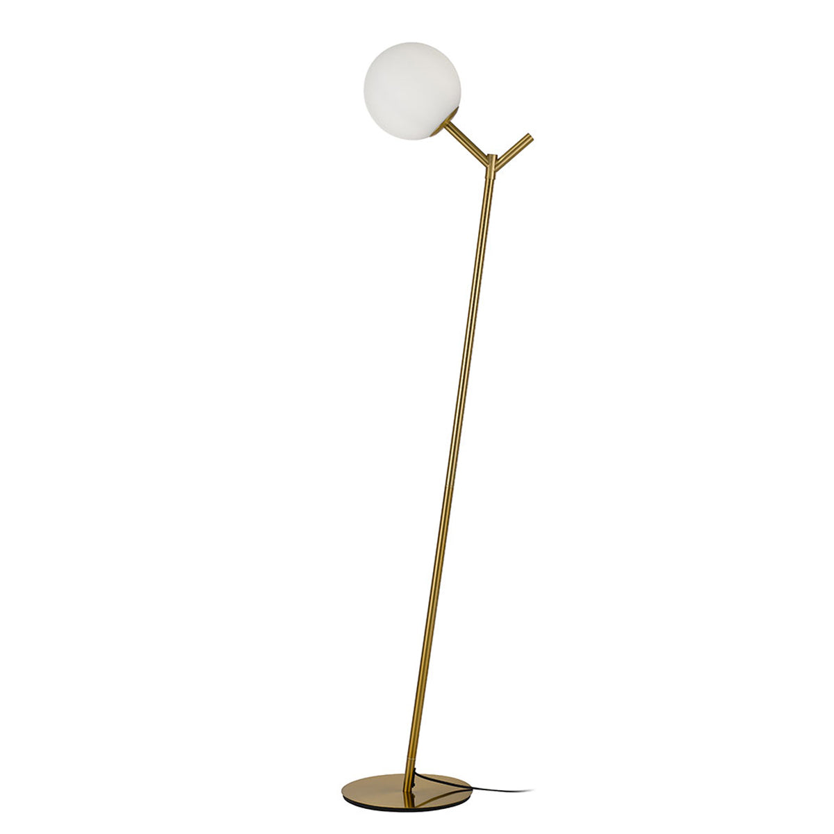 Ohh Opal Sphere Floor Lamp Scandi Design