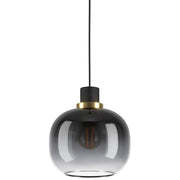 Oilella 1 Light Glass Vaporised Pendant with Adjustable Suspension