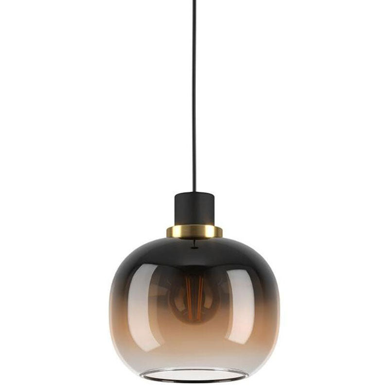 Oilella 1 Light Glass Vaporised Pendant with Adjustable Suspension