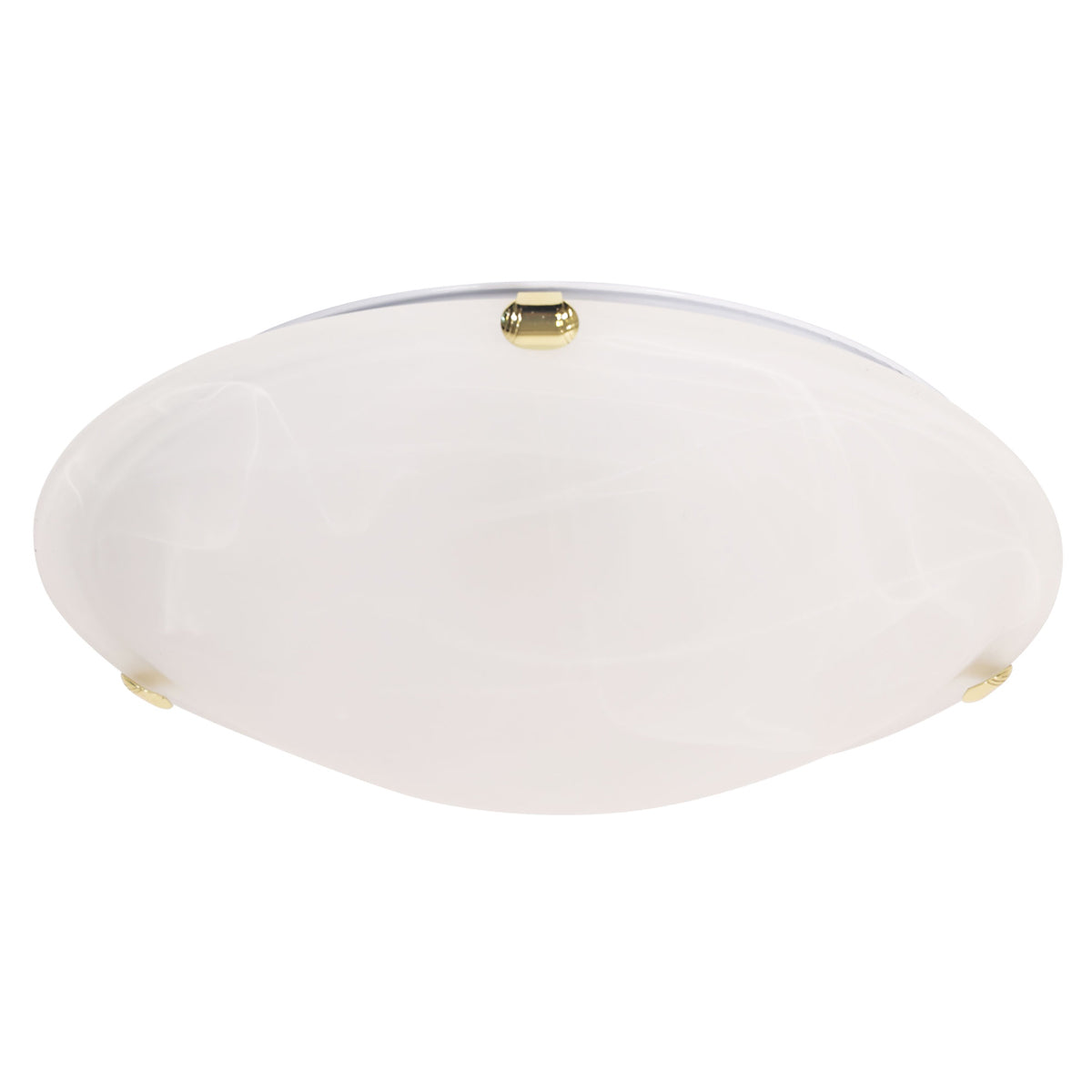 Remo Alabaster Glass Oyster Ceiling Light
