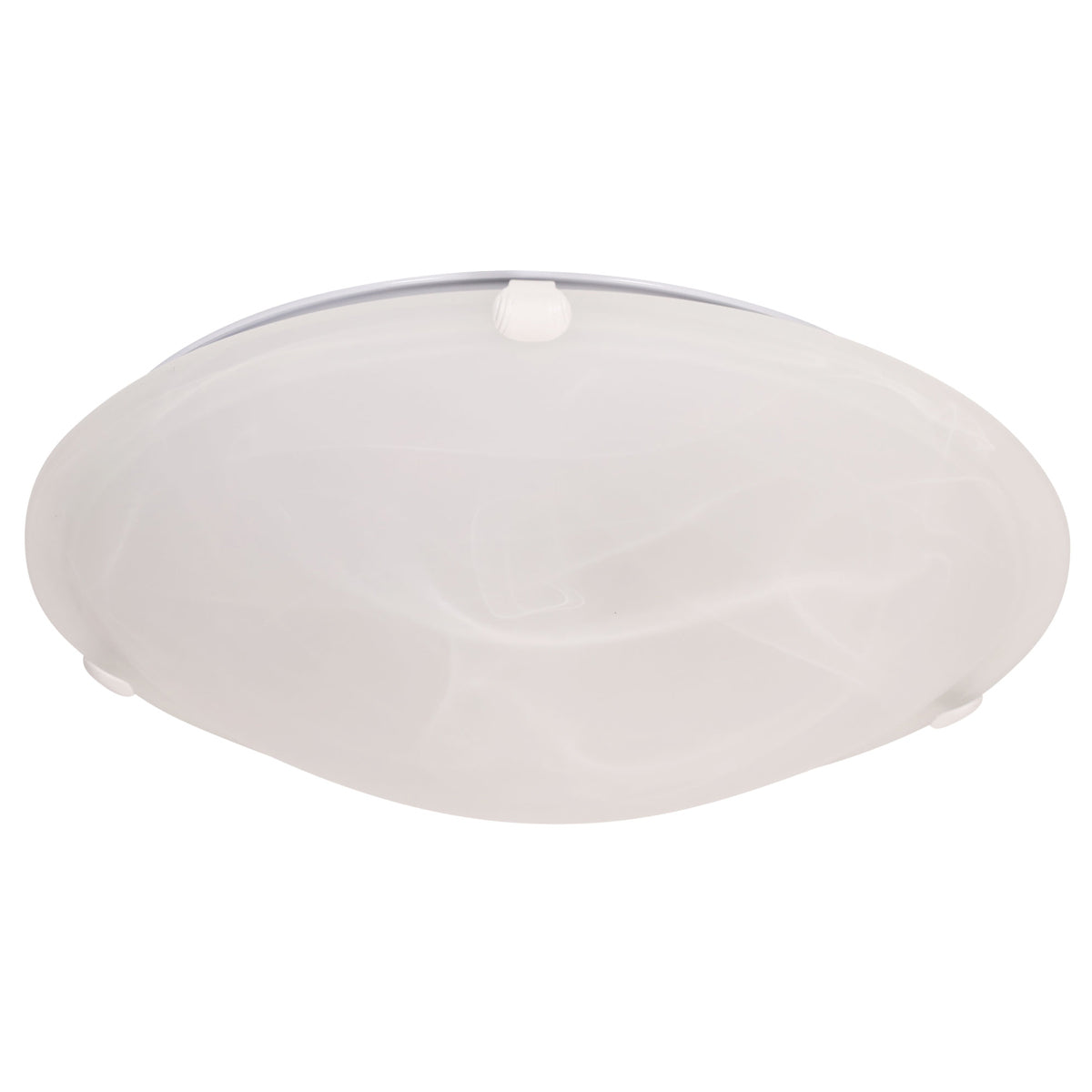 Remo Alabaster Glass Oyster Ceiling Light