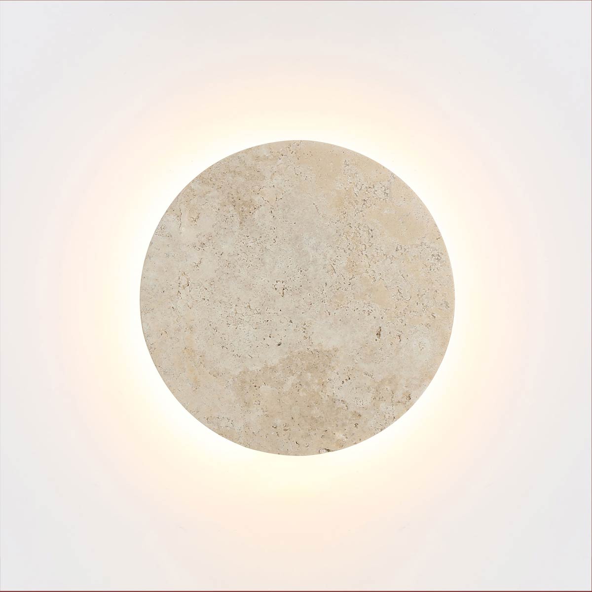 Backlit Wall Sconce - Natural -  250mm - Dot