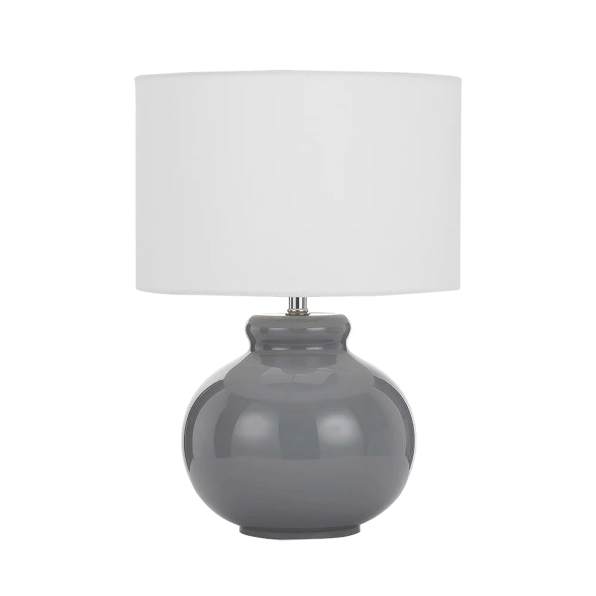 Olga Ceramic Table Lamp with Tapered Shade