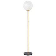 Oliana Floor Lamp with Antique Gold Finish