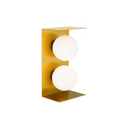 Olio 2 Light Wall Light with Mouth Blown Glass