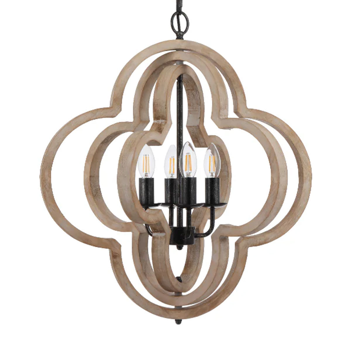 Omar 4-Light Pendant Light with Adjustable Chain