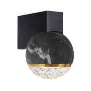 Oneta 1 Light Wall Light with Marble Shade