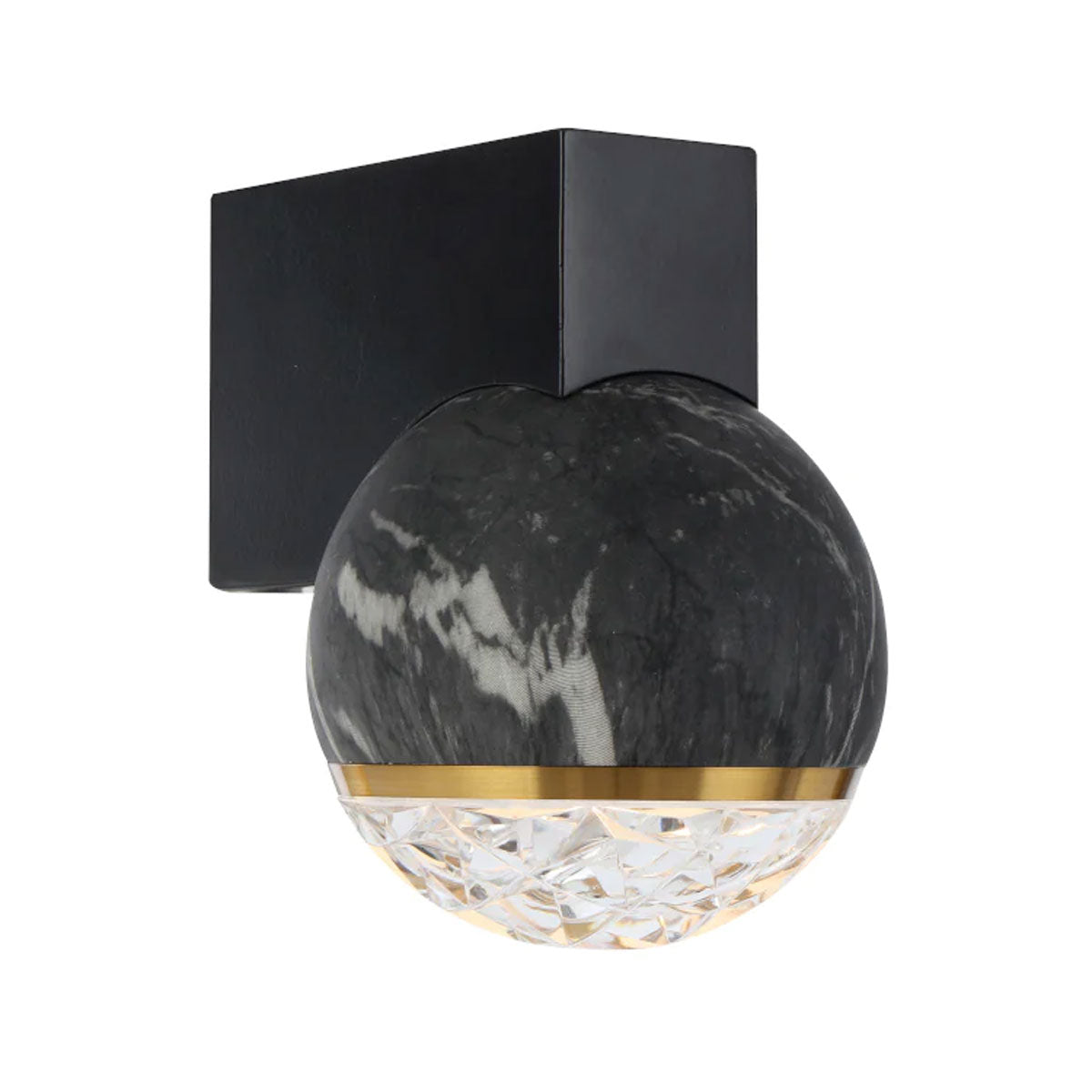 Oneta 1LT Wall Light with Marble Shade