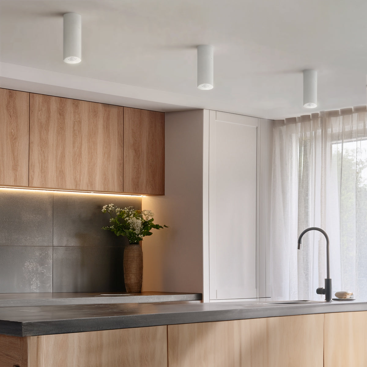 Oren CTC 12W LED Tri Colour Downlight with Triac Dimming