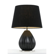 Orson Ceramic Table Lamp with Elegant Tapered Shade