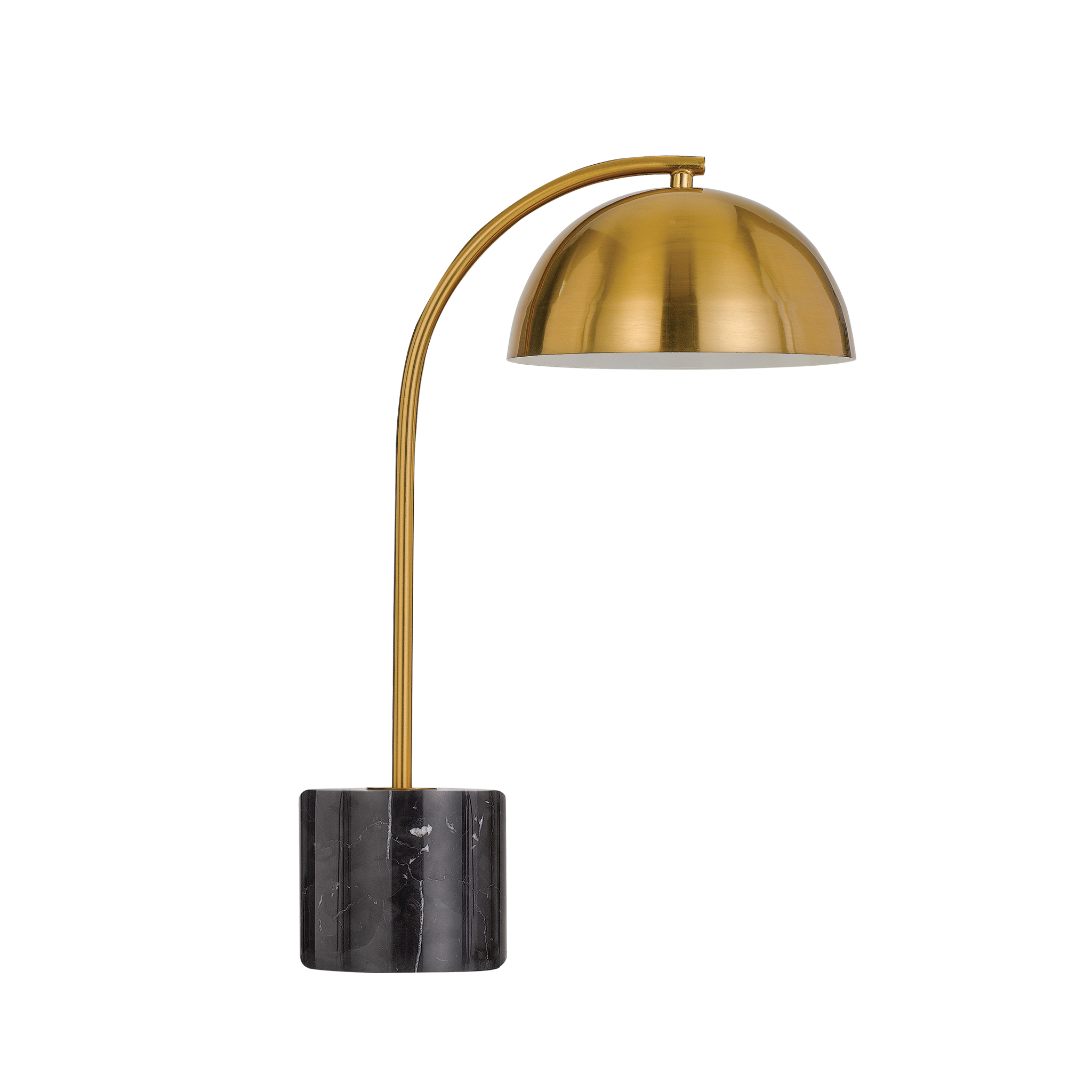 Ortez Table Lamp with Marble Base Vintage Style