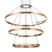 Ostrom Ring Pendant Light Three Tier with Remote Control & LED Light