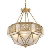 Overton Artisan Brass Pendant Light - Handcrafted Lighting
