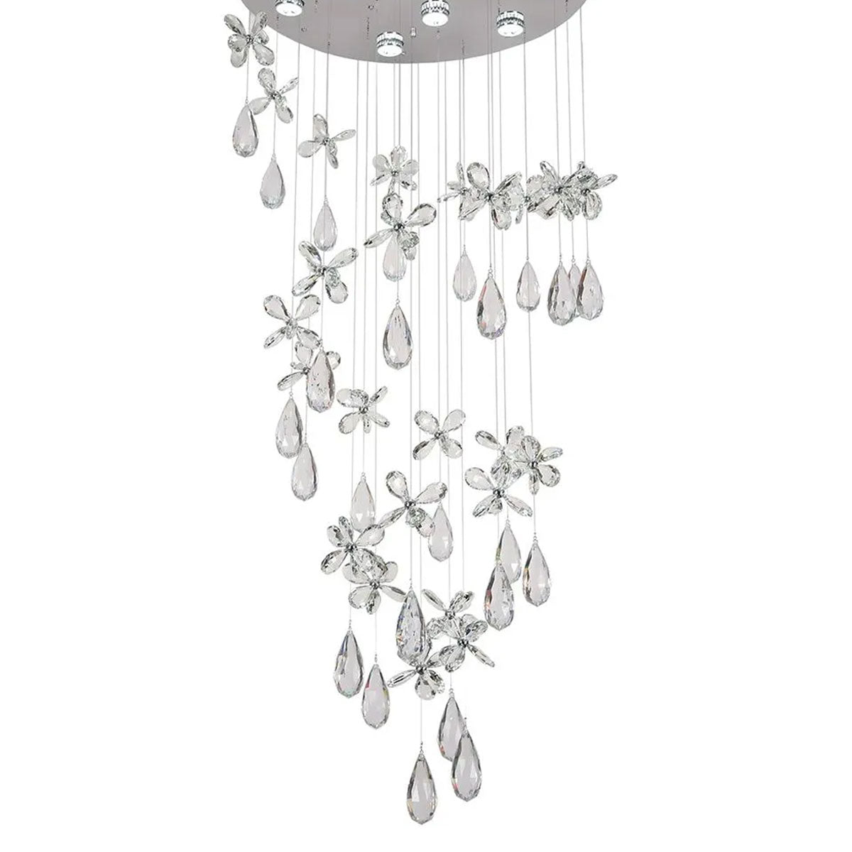 Paradis 135 Crystal Pendant Light with 9 Lights