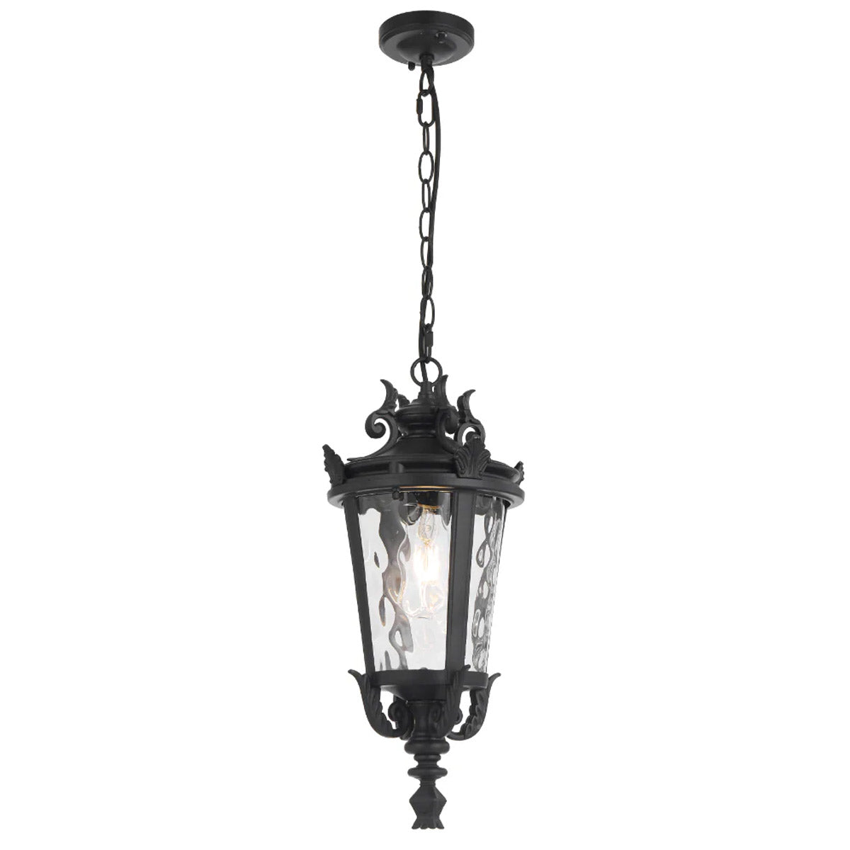Pedral Pendant Light Antique Aluminium