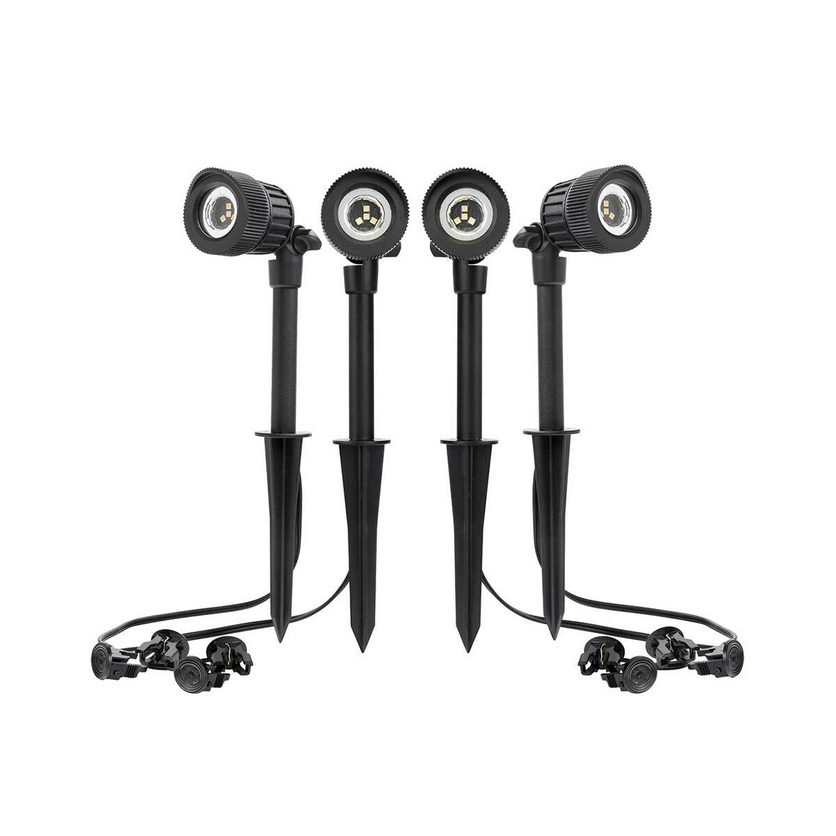 Pinnacle 4 Garden Spike Lights