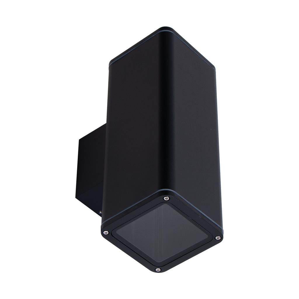 Piper Pro Square Fixed Up & Down Outdoor Wall Light