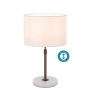 Placin Adjustable Table Lamp with Marble Base