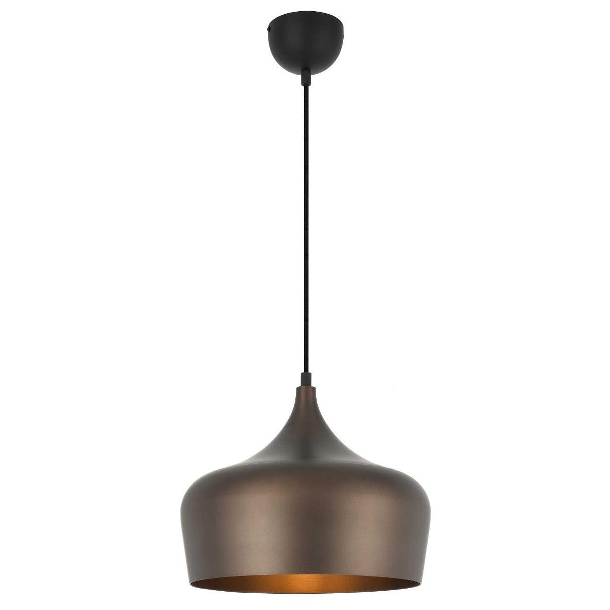 Polk Aluminium Pendant Light - Modern Dome Ceiling Light