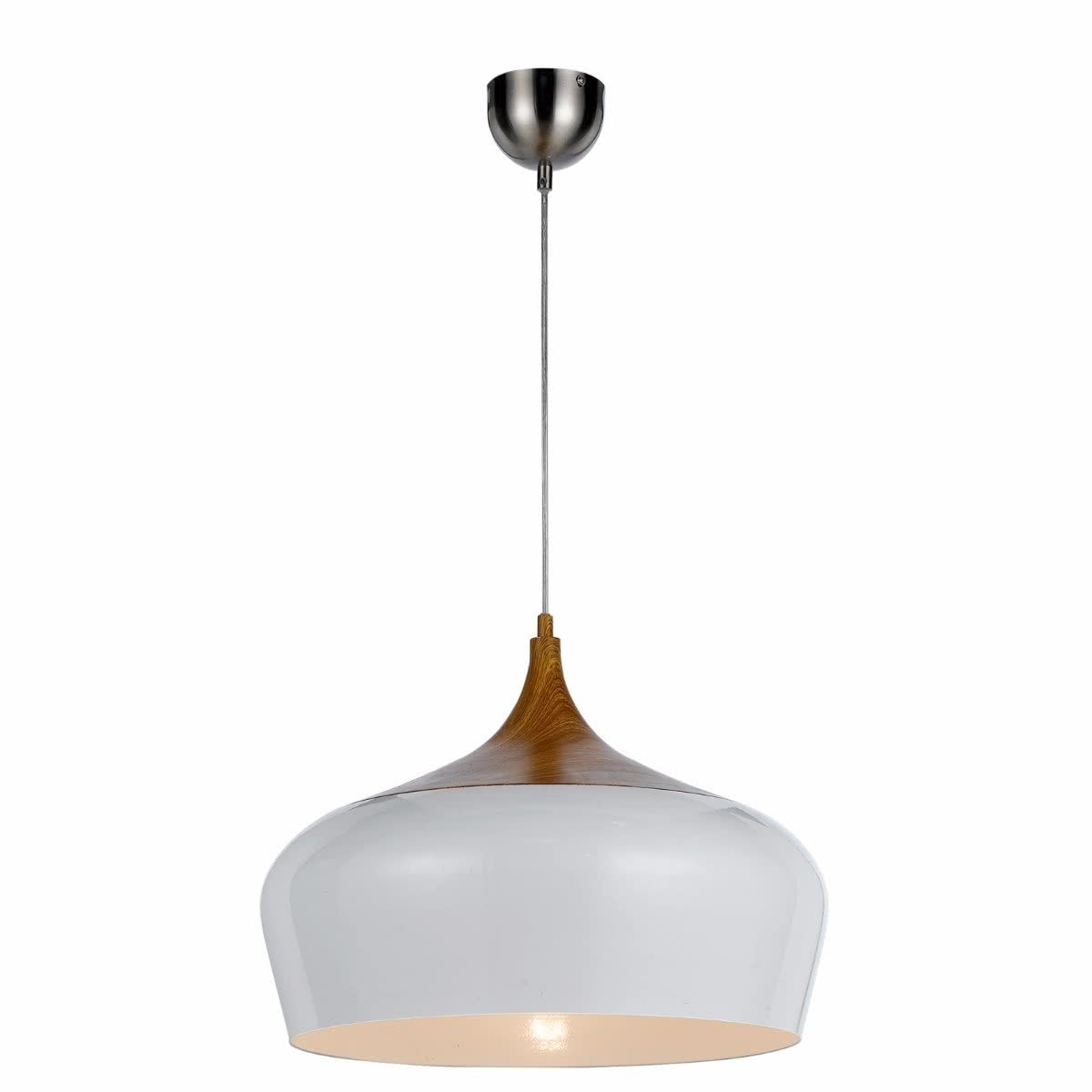 Polk Aluminium Pendant Light - Modern Dome Ceiling Light