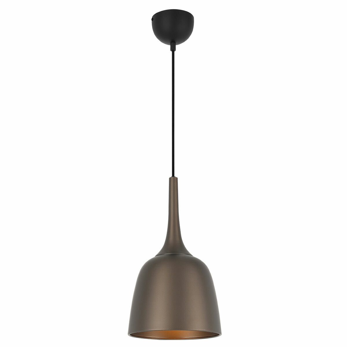 Polk Aluminium Pendant Light - Modern Dome Ceiling Light