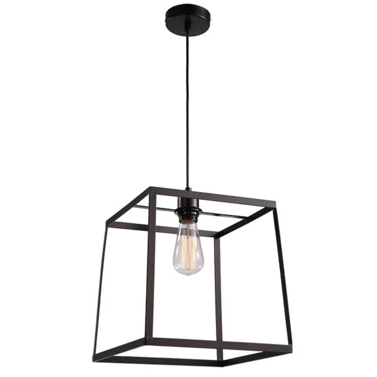 Pop Large Metal Cube Pendant Light