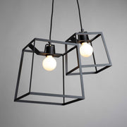 Pop Large Metal Cube Pendant Light