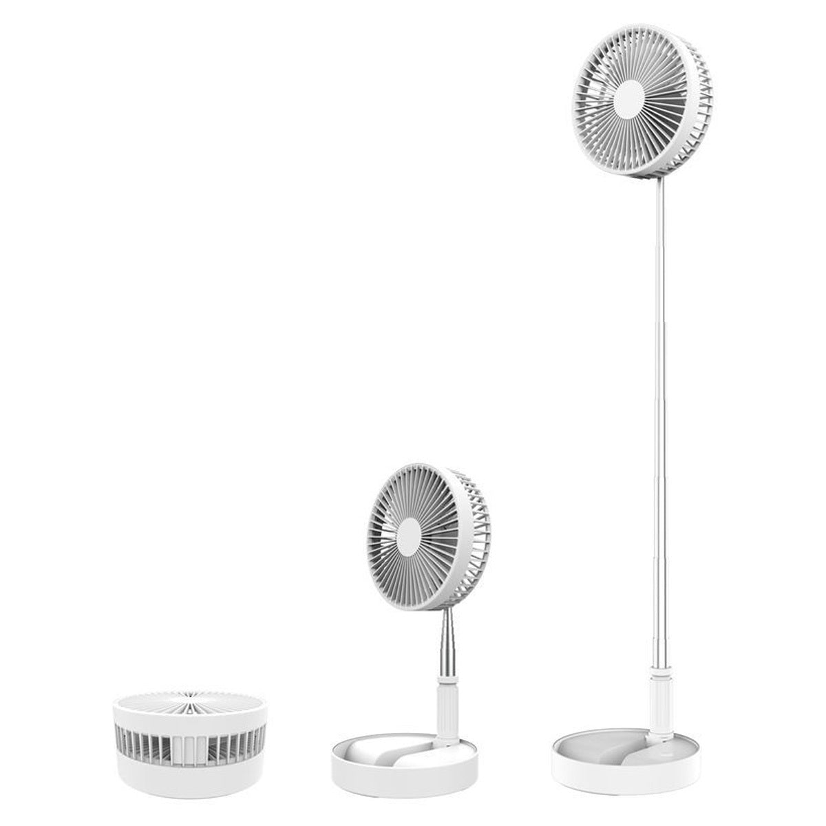 Portable Cordless Rechargeable Desk/Pedestal Fan