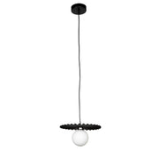 Portobello Small Pleated Decorative Disk 1L Pendant Light 250mm